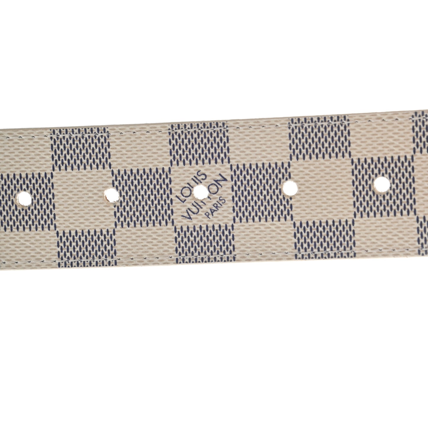 Damier Azur LV Initiales Belt 90 36