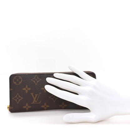 Louis Vuitton Monogram Clemence Wallet Fuchsia 3 of 7