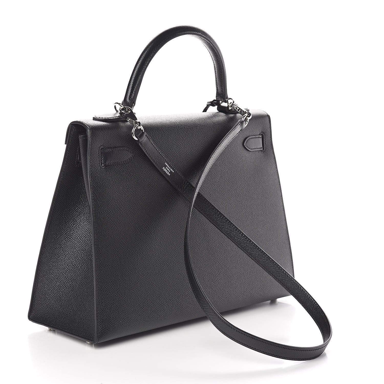 Hermes Epsom Kelly Sellier 32 Black 3 of 36