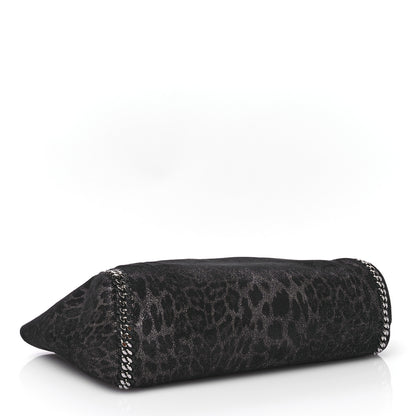 Stella McCartney Leopard Shaggy Deer Falabella Reversible Tote Grey 5 of 15