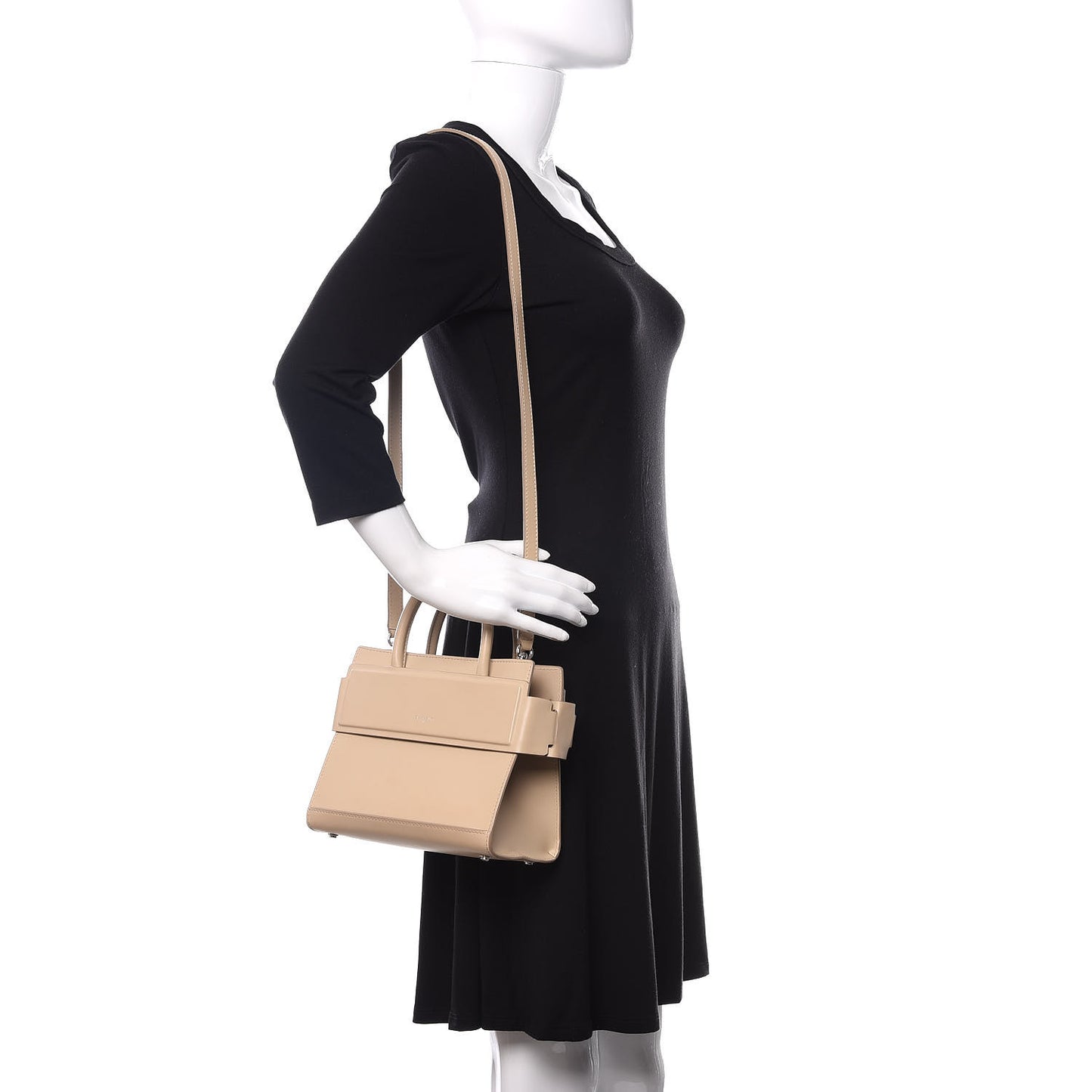 Smooth Calfskin Mini Horizon Satchel Skin