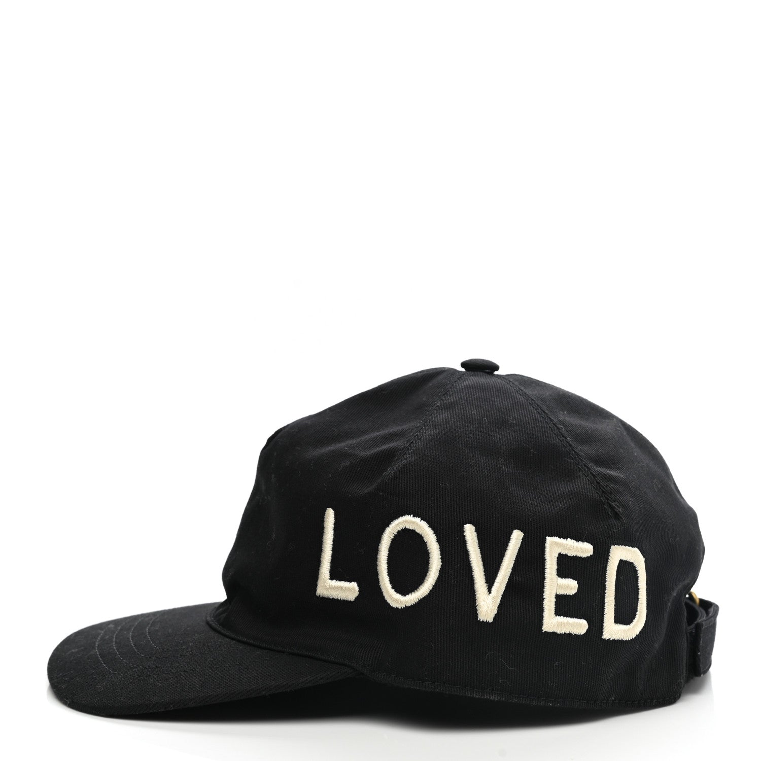Gucci Cotton Loved Gucci Baseball Hat M Black 4 of 12