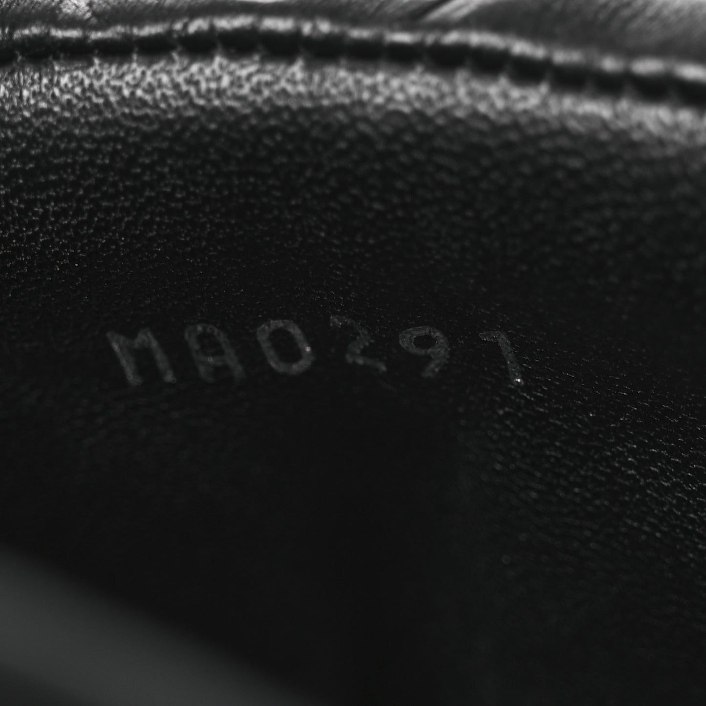 Calfskin Embossed Monogram Sunset Flat Comfort Mule 38.5 Black