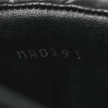 Louis Vuitton Calfskin Embossed Monogram Sunset Flat Comfort Mule 38.5 Black 10 of 11