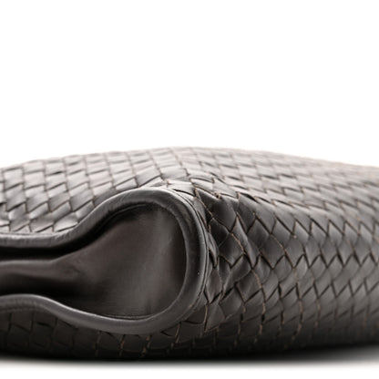 Bottega Veneta Calfskin Leggero Intrecciato Briefcase Ebano 9 of 15