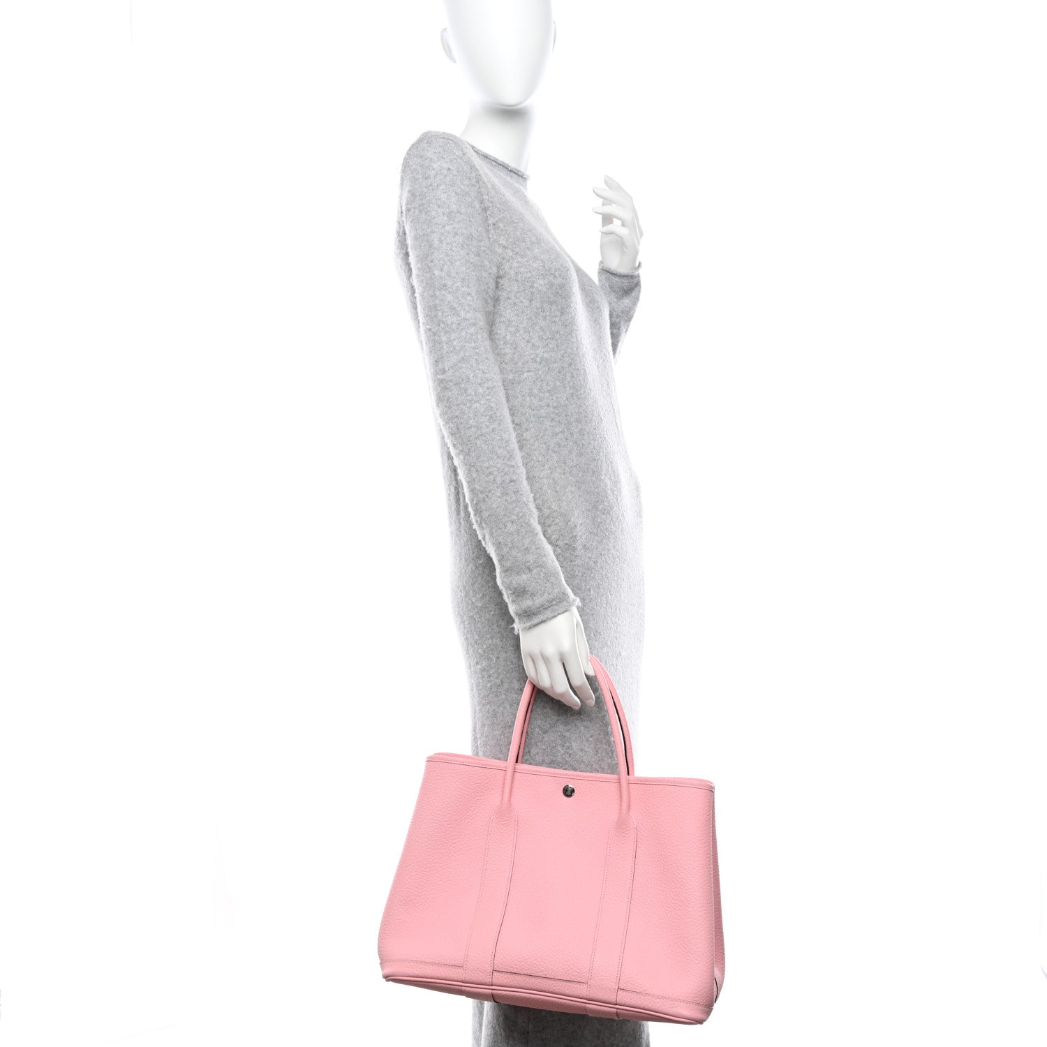 Hermes Vache Country Garden Party Tote 36 MM Rose Sakura 2 of 10