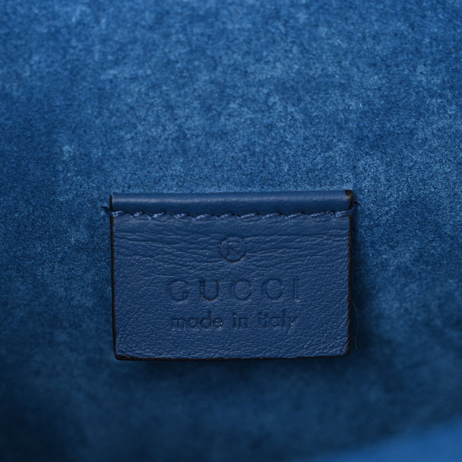 Gucci GG Supreme Monogram Blooms Mini Dionysus Shoulder Bag Beige Navy Vintage Blue 6 of 12