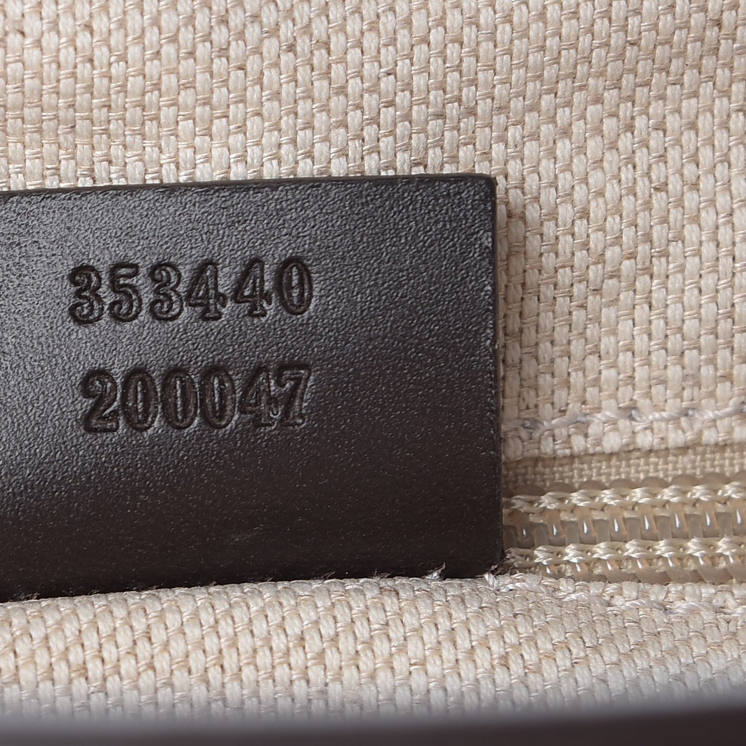 Gucci GG Supreme Monogram Small Zippered Tote Dark Brown 7 of 8