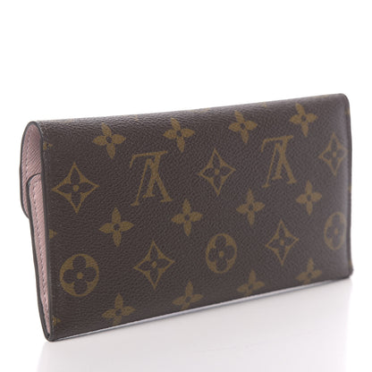 Louis Vuitton Monogram Josephine Wallet Rose Ballerine 4 of 7
