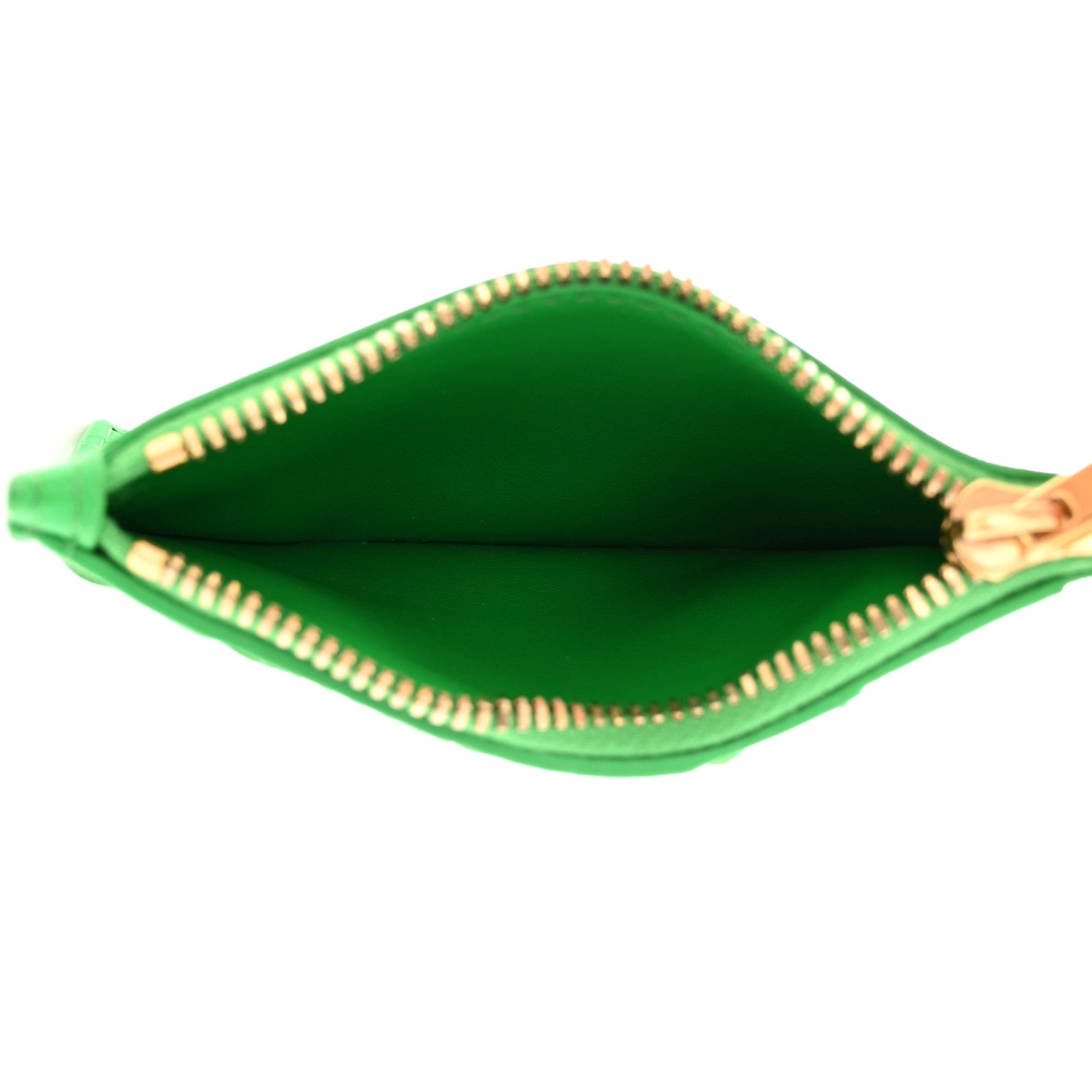 Bottega Veneta Nappa Intrecciato Zipped Card Case Parakeet 5 of 6