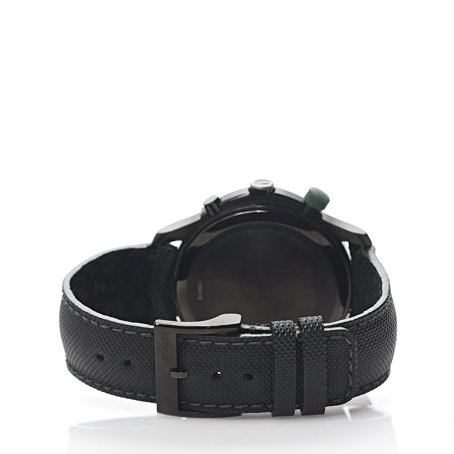 Gucci PVD Stainless Steel Nylon 45mm G-Timeless Chronograph Quartz Watch Black 3 of 7