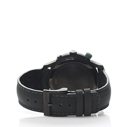 Gucci PVD Stainless Steel Nylon 45mm G-Timeless Chronograph Quartz Watch Black 3 of 7