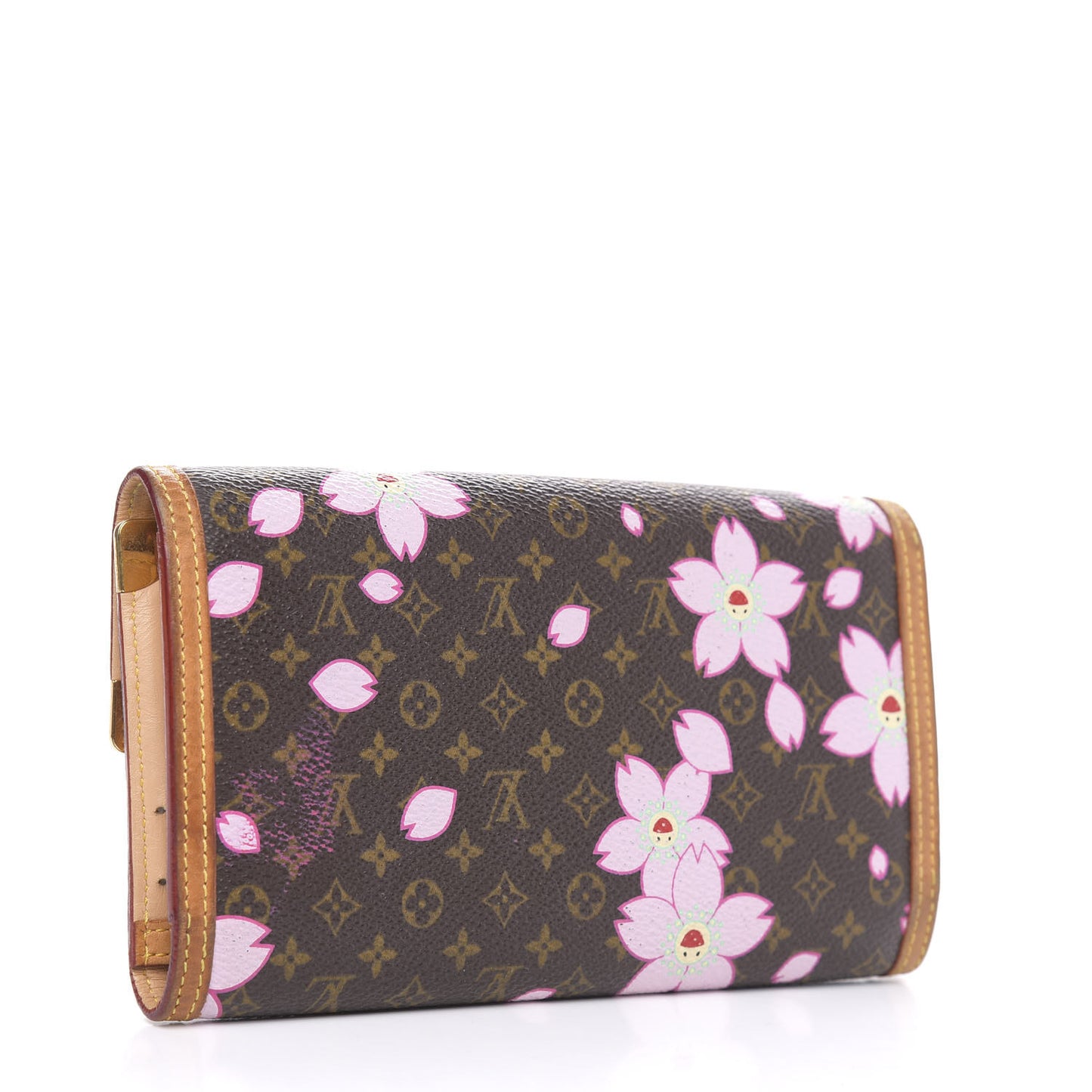 Monogram Cherry Blossom Porte Tresor International Wallet Brown