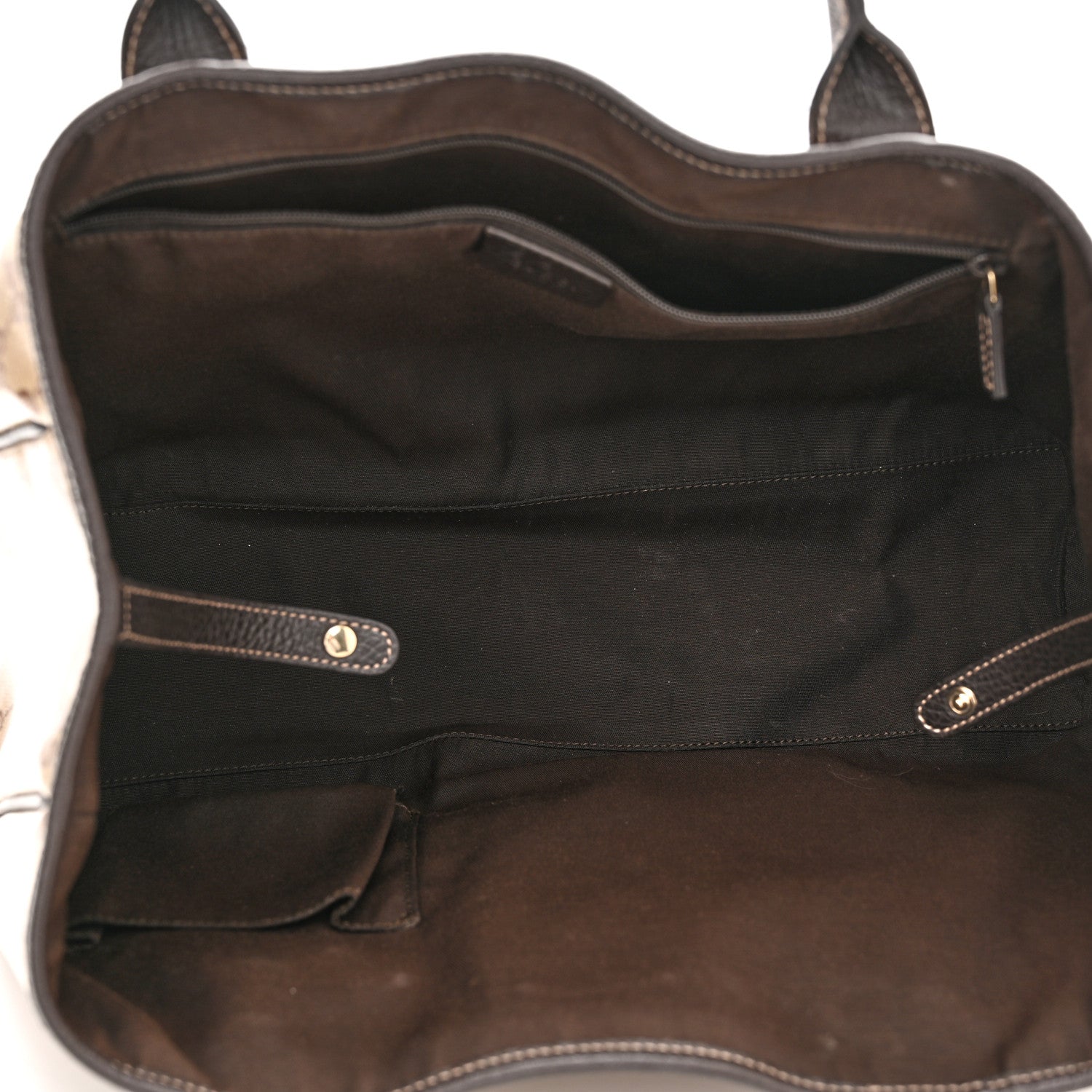 Gucci Crystal Monogram Medium Princy Tote Dark Brown 10 of 11