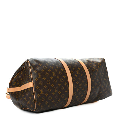 Louis Vuitton Monogram Keepall Bandouliere 55 4 of 11