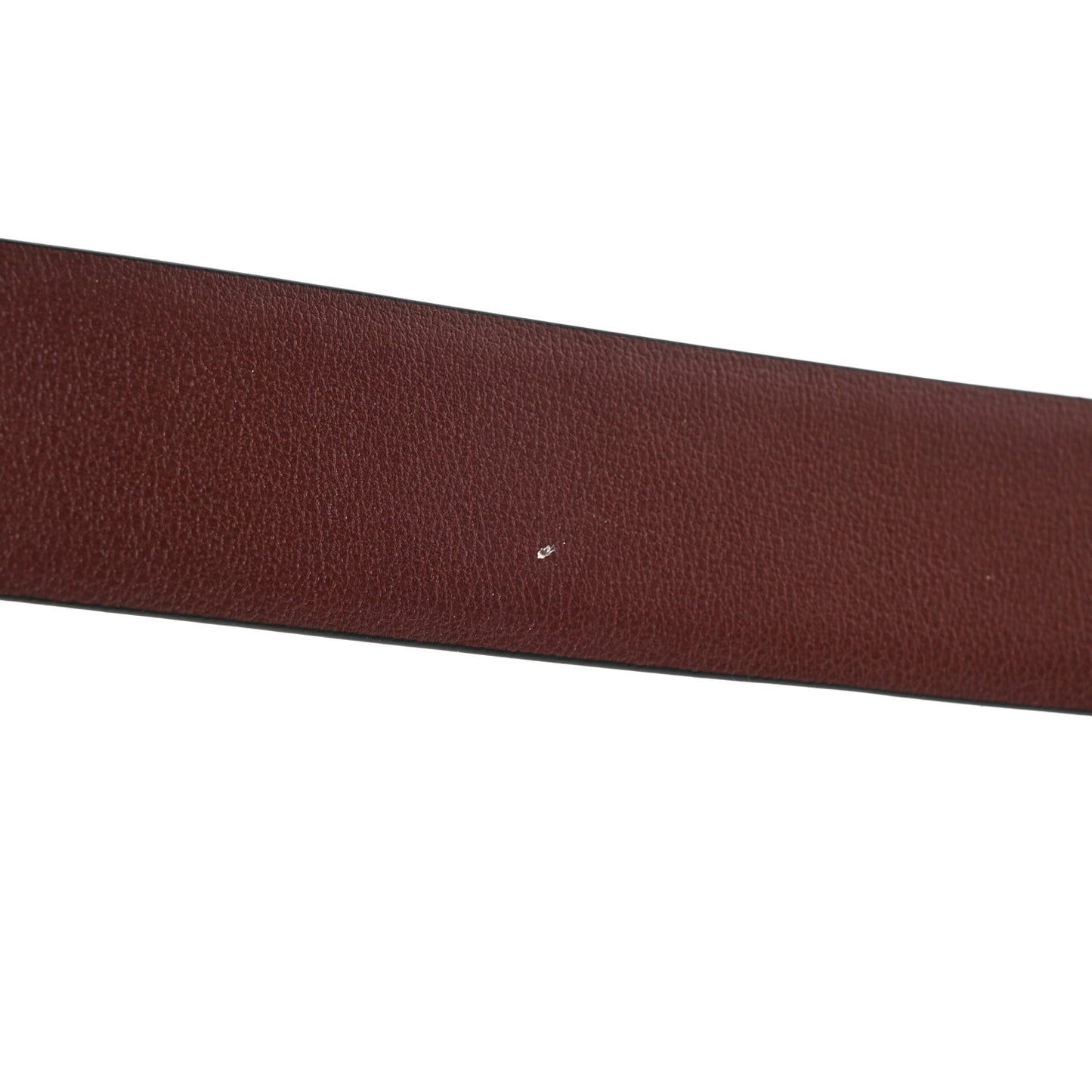 Calfskin CC Reversible Belt 70 28 Black Burgundy