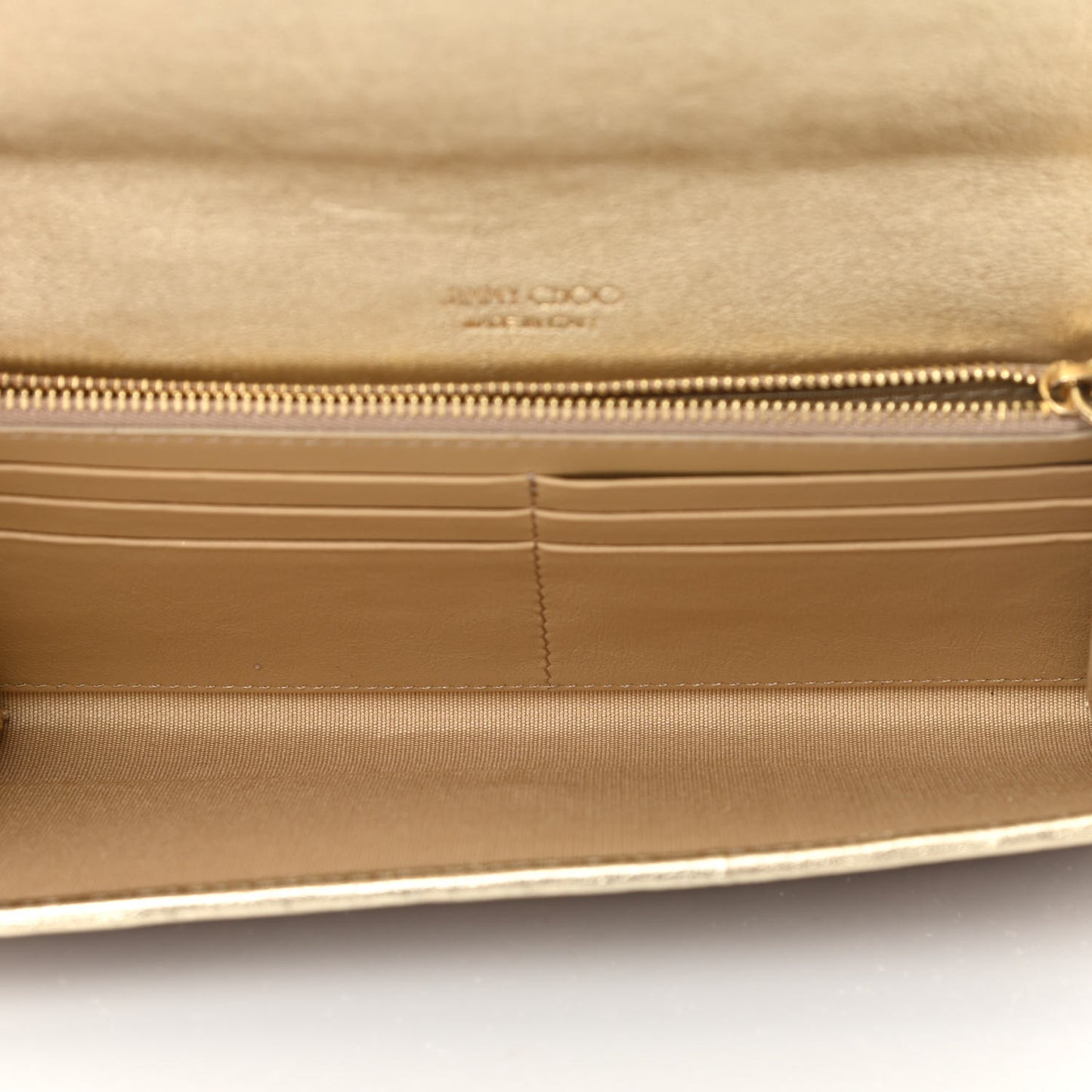 Glitter Clutch Gold