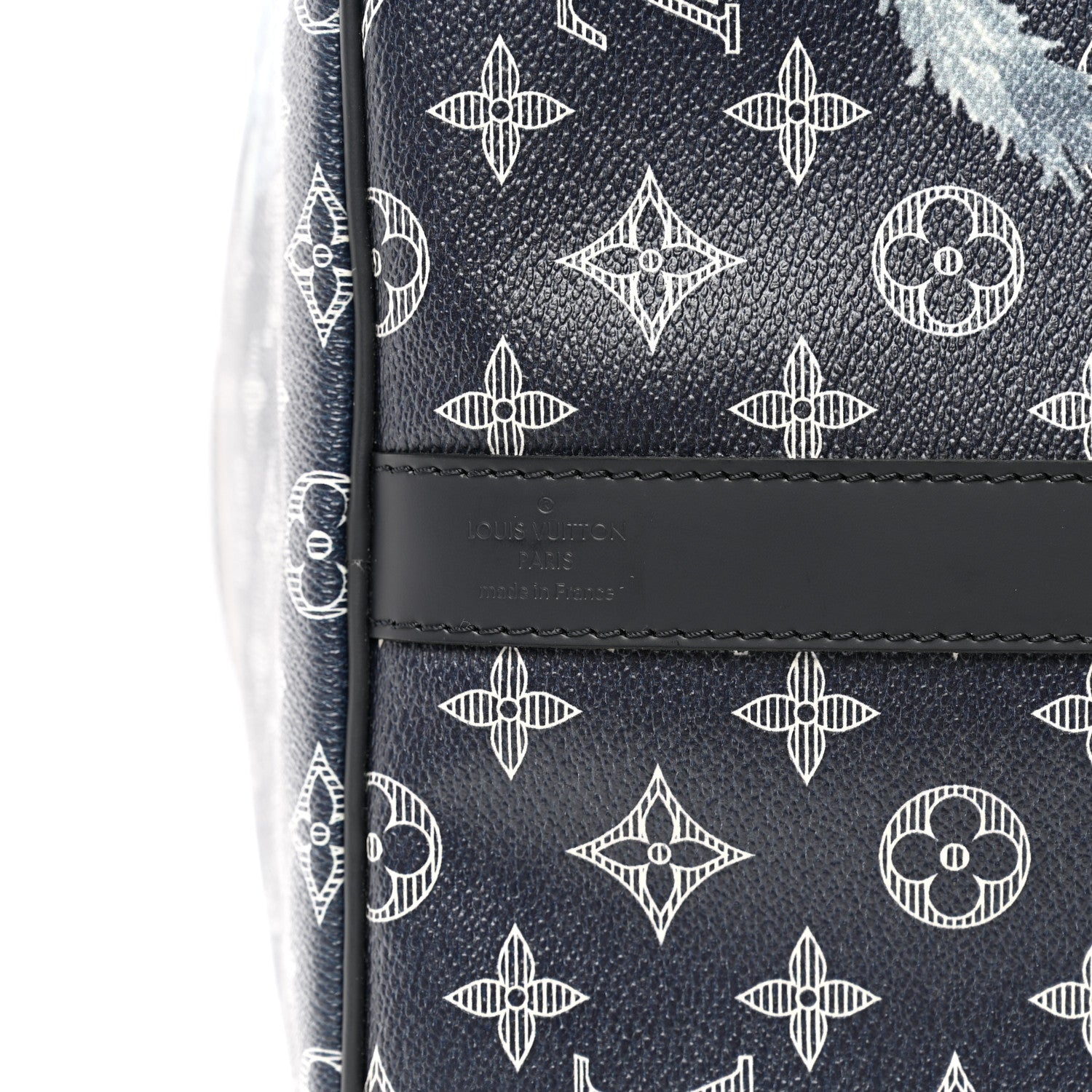 Louis Vuitton Savane Monogram Lion Chapman Keepall Bandouliere 55 Encre 6 of 10