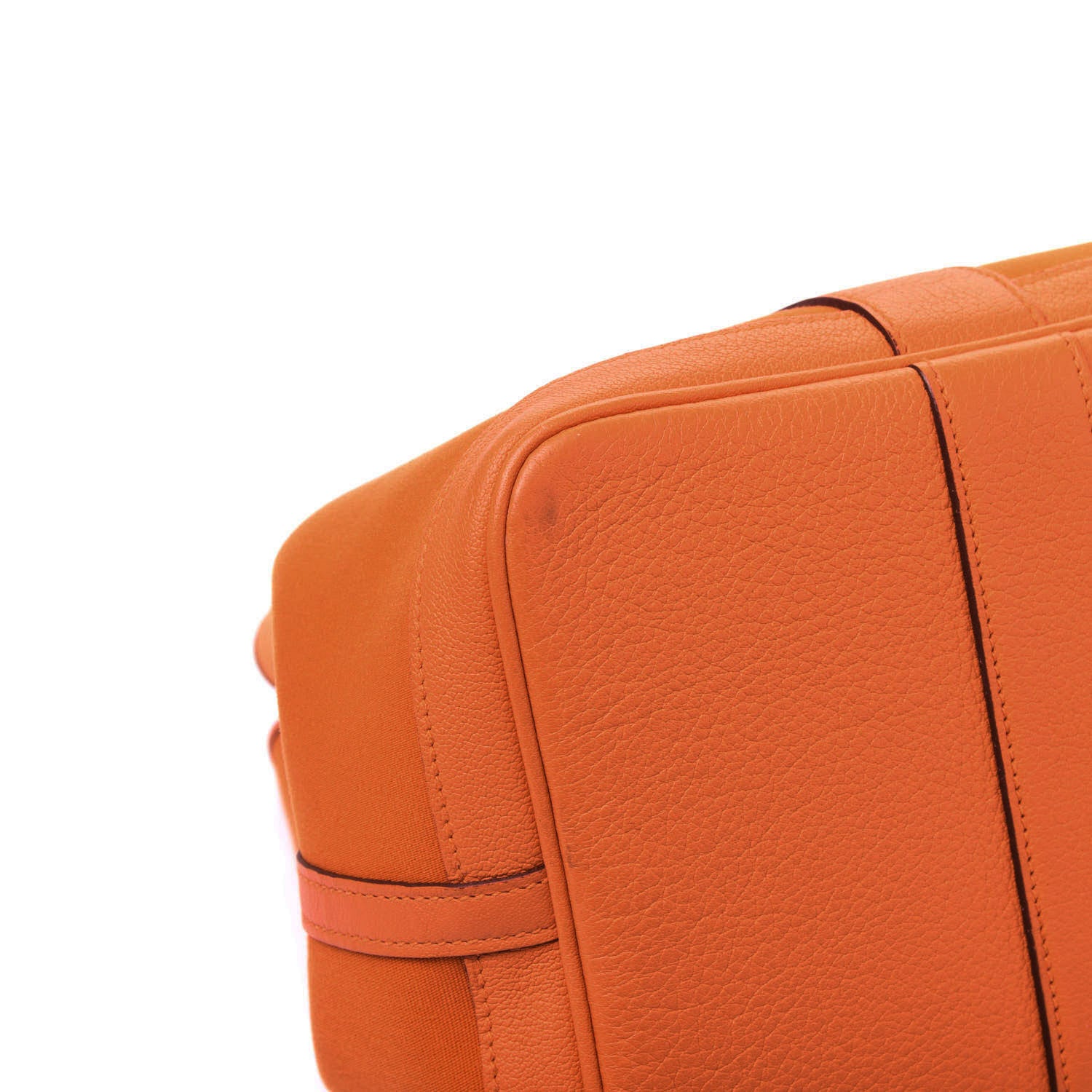 Hermes Toile Negonda Garden Party Tote 36 MM Orange 10 of 12