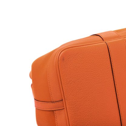 Hermes Toile Negonda Garden Party Tote 36 MM Orange 10 of 12