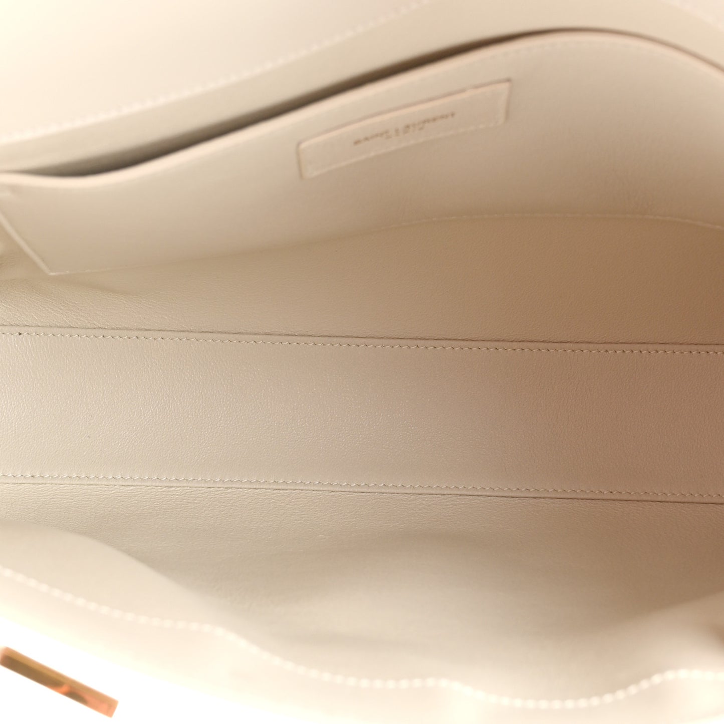 Smooth Calfskin Manhattan Shoulder Bag Crema Soft