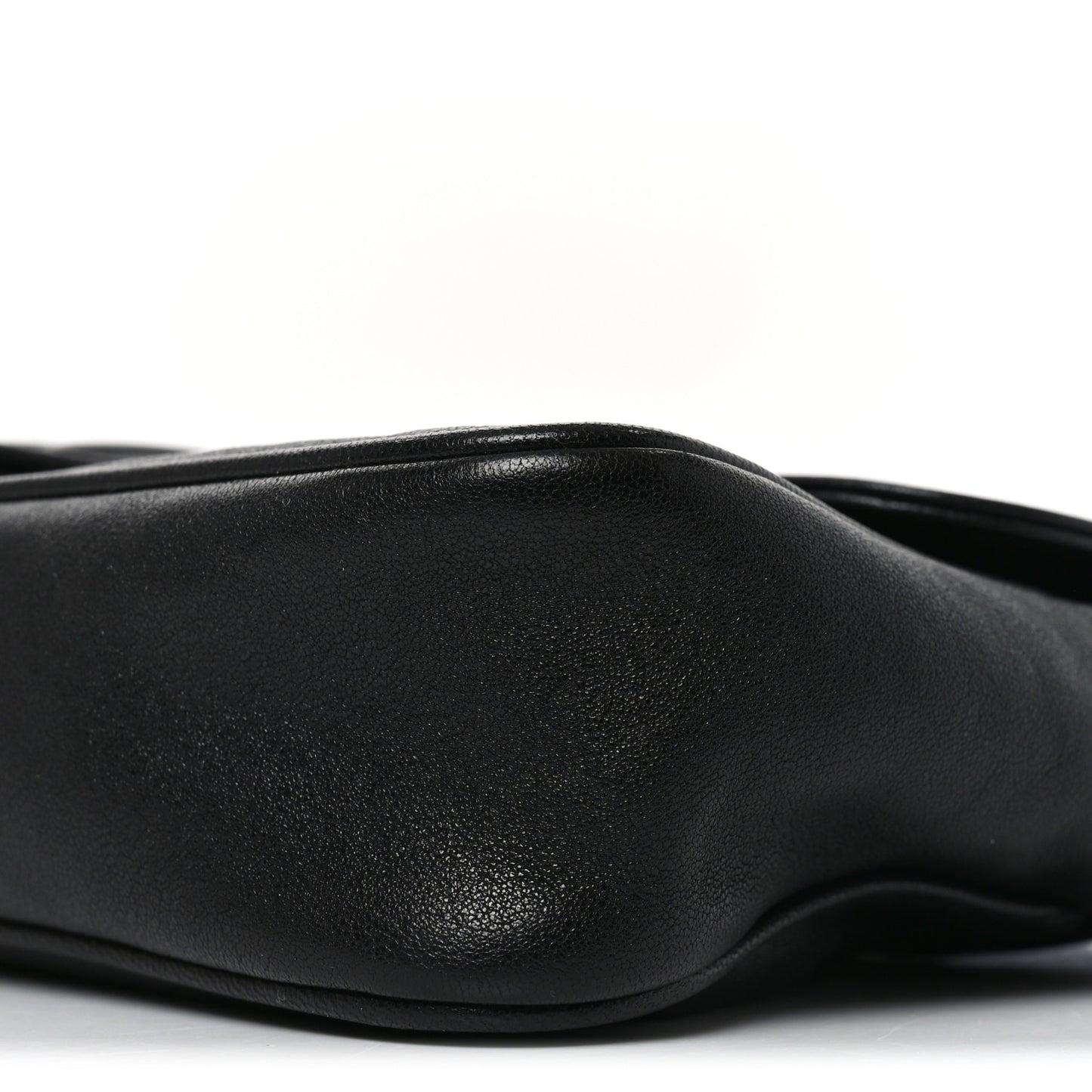Goatskin Small GG Monochrome Aphrodite Shoulder Bag Black