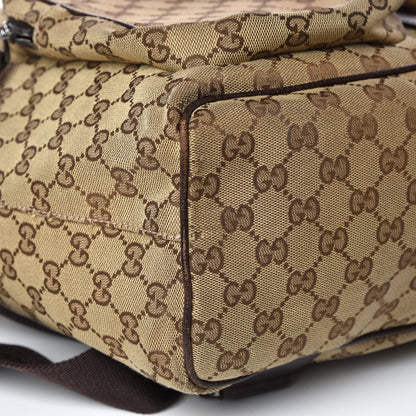 Gucci Monogram Backpack Dark Brown 5 of 21