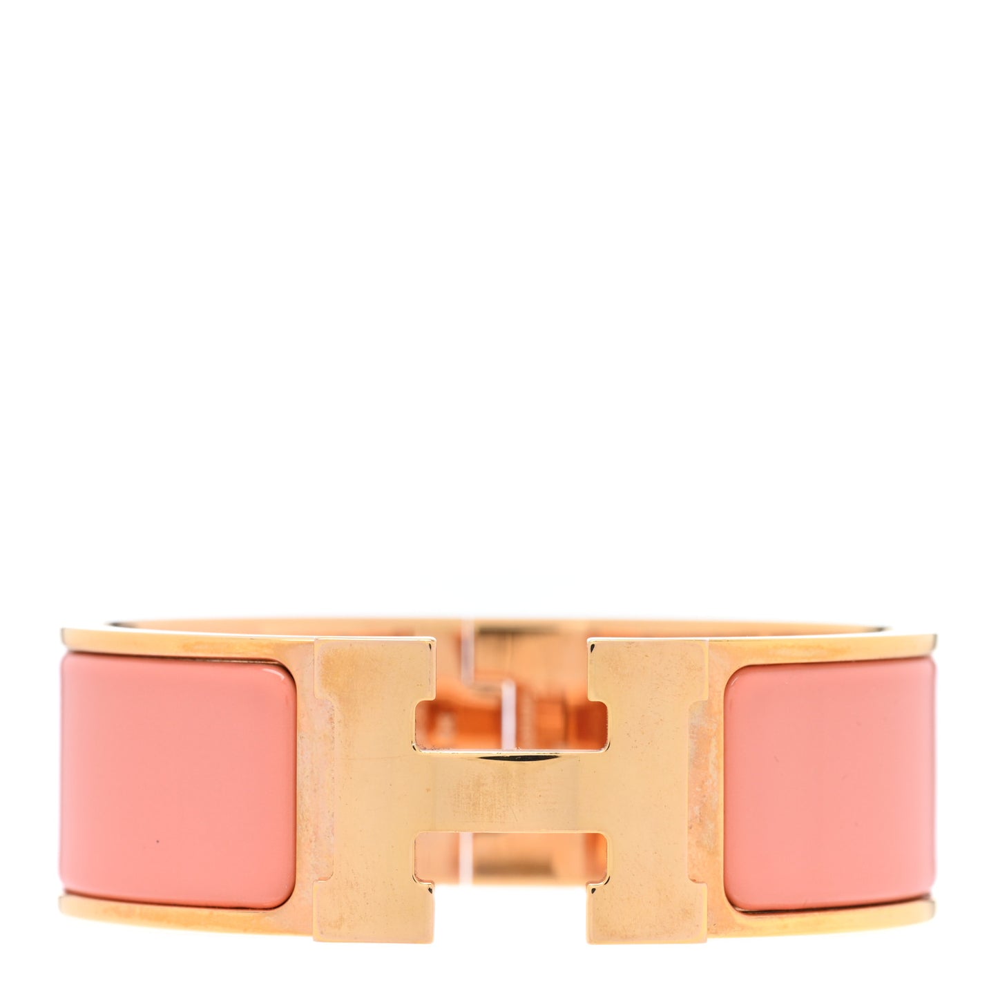 Enamel Wide Clic Clac H Bracelet PM Mango