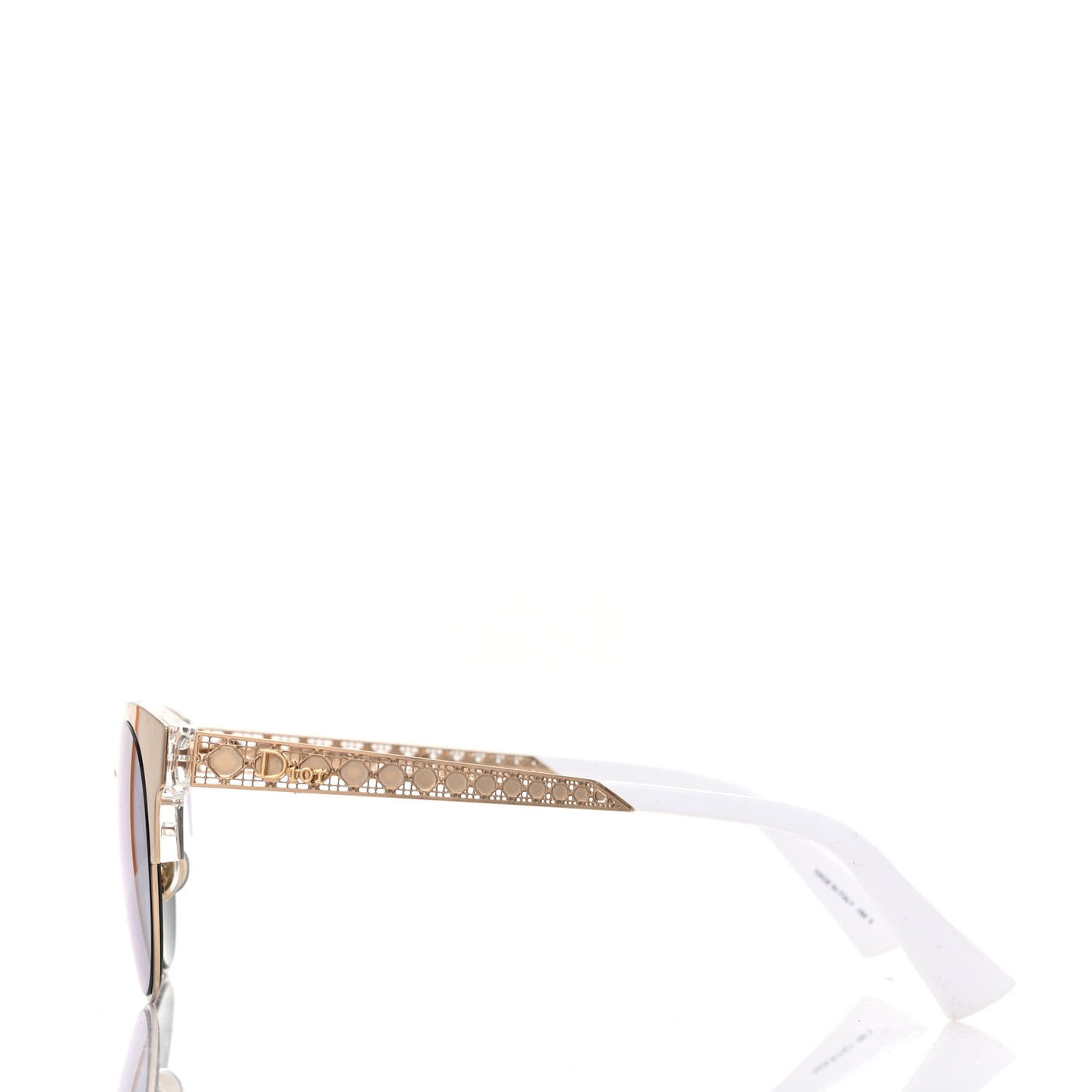 Diorama Mini Sunglasses Gold