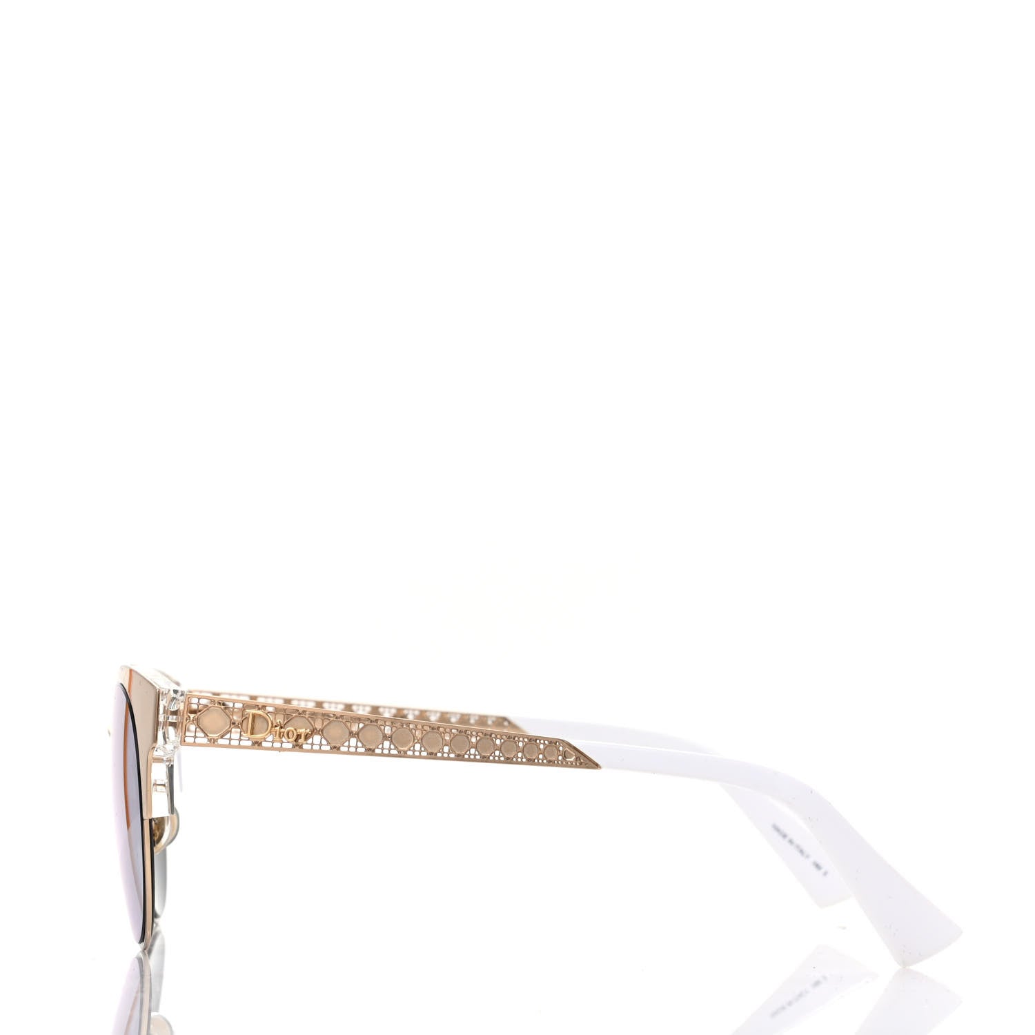 Christian Dior Diorama Mini Sunglasses Gold 3 of 7