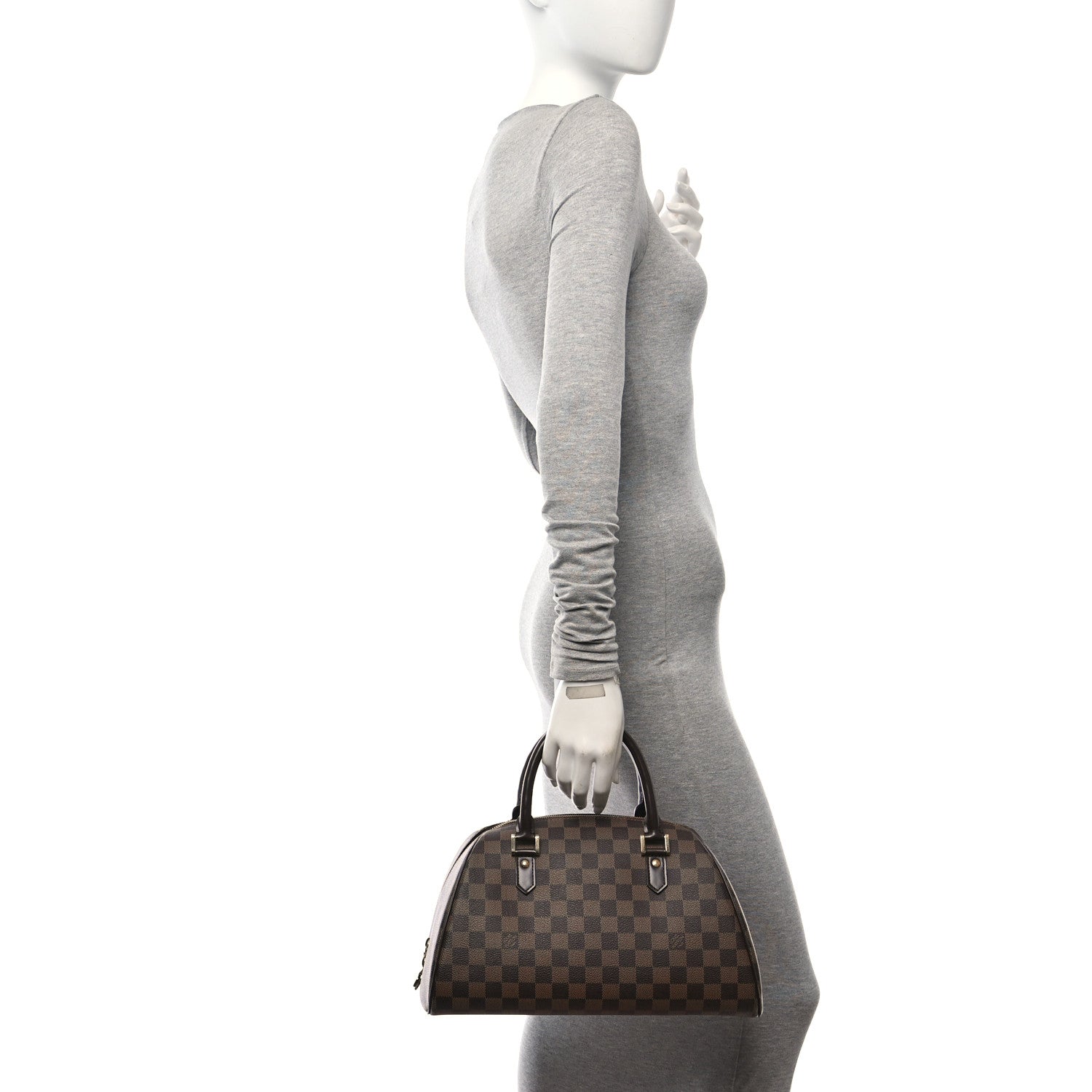 Louis Vuitton Damier Ebene Ribera MM 2 of 9