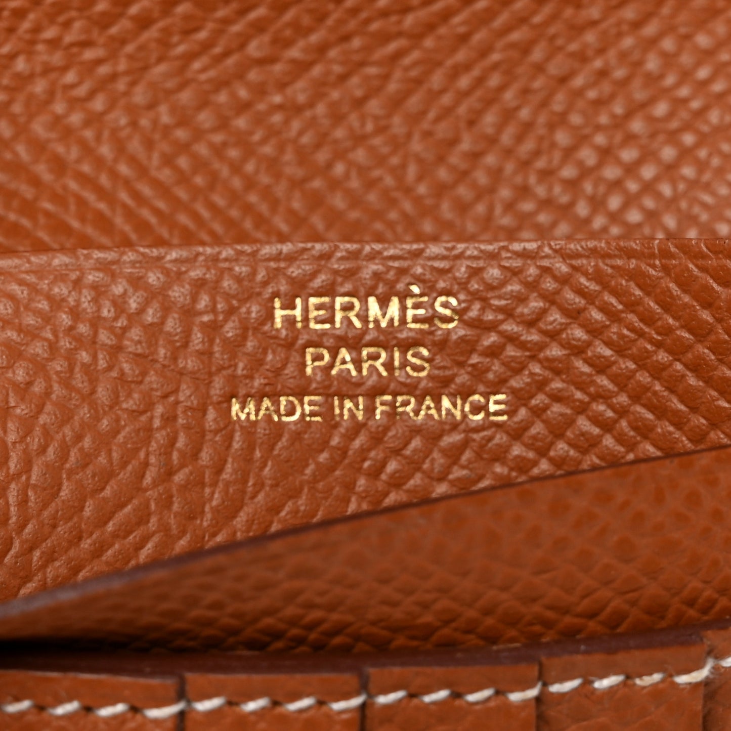 Epsom Bearn Compact Wallet Gold