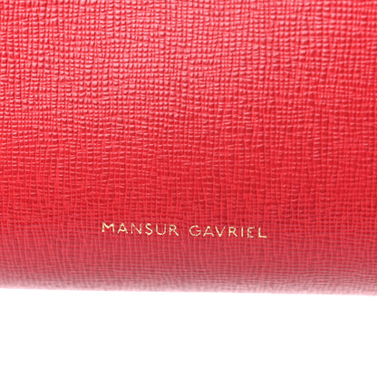 Mansur Gavriel Saffiano Backpack Flamma 6 of 22