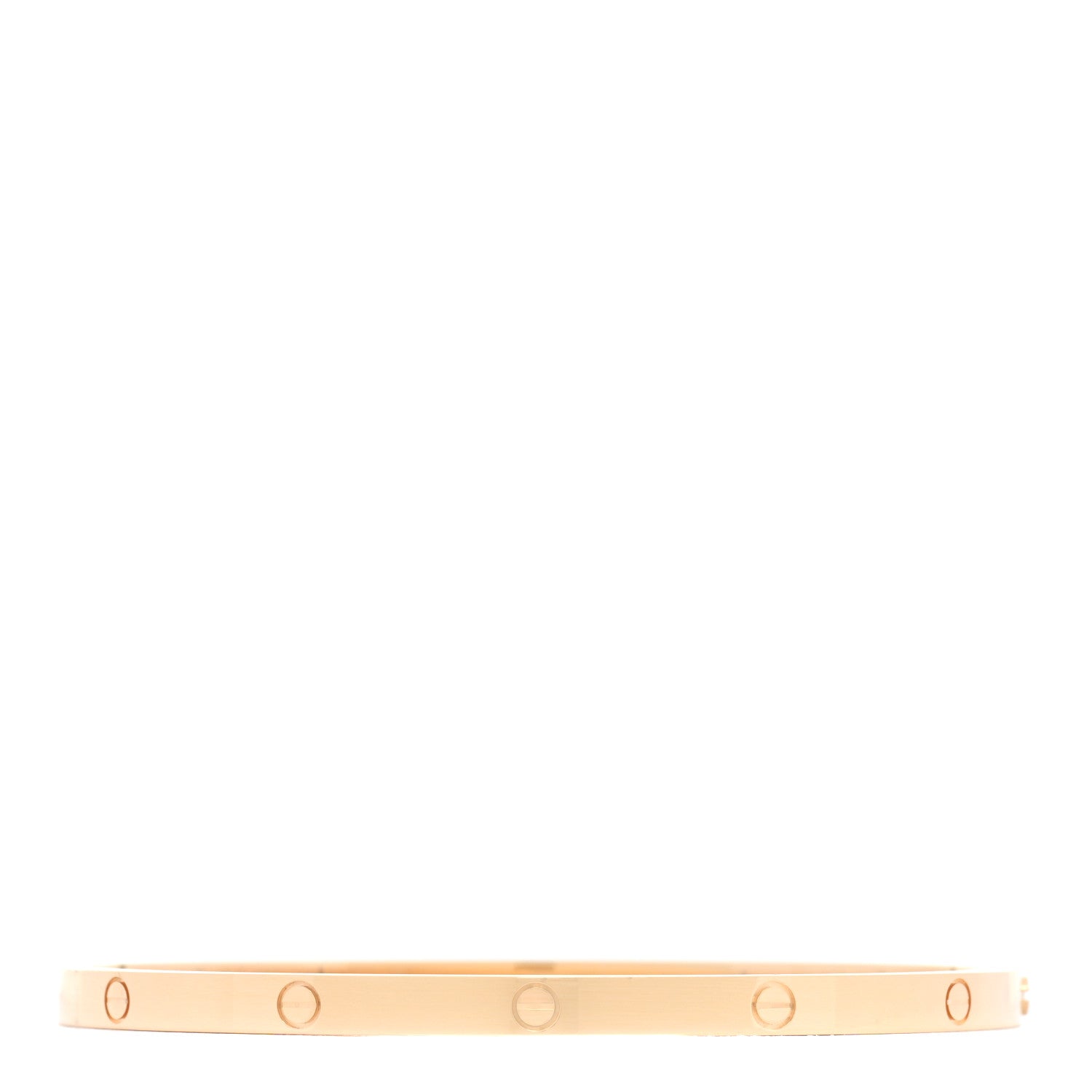 Cartier 18K Yellow Gold Small LOVE Bracelet 17 1 of 3