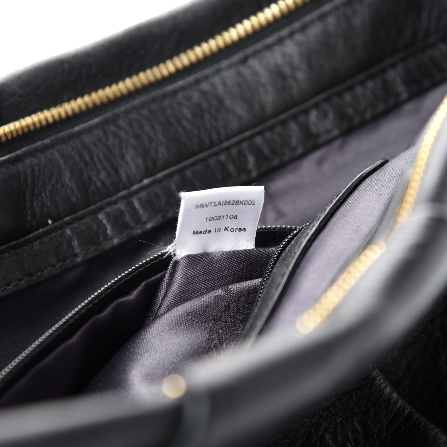 Calfskin Ottomar Monogram Tote Black