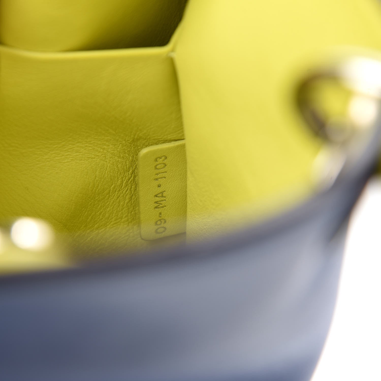 Christian Dior Smooth Calfskin Tri-Color Large Diorissimo Tote Blue Multicolor 14 of 15