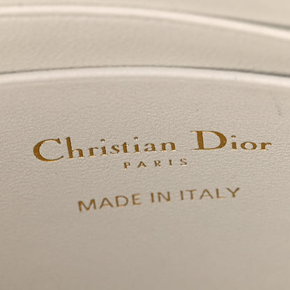 Christian Dior Supple Calfskin Cannage Caro Pouch with Chain Latte 6 of 10