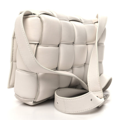Bottega Veneta Nappa Maxi Intreccio Padded Cassette Crossbody Bag Chalk 3 of 12