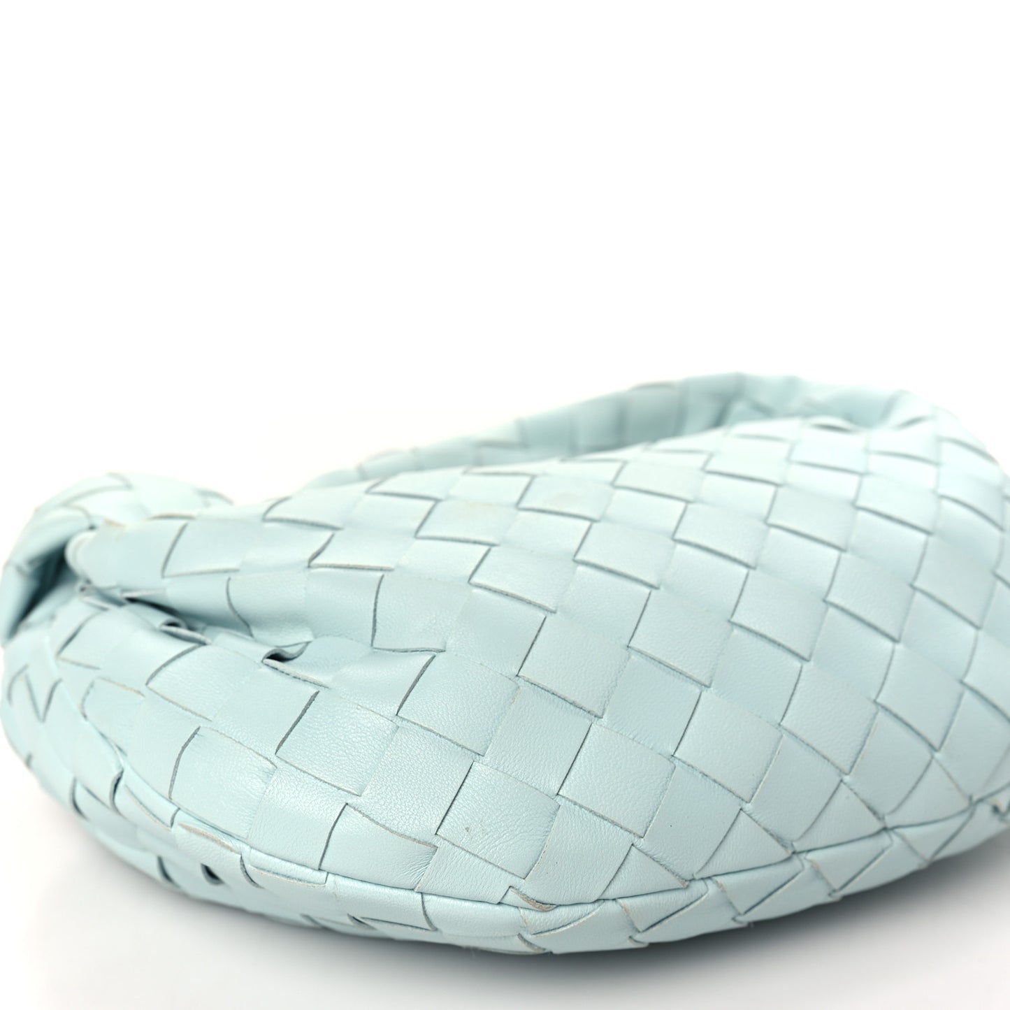 Nappa Intrecciato Mini Jodie Pale Blue