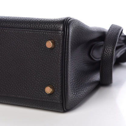 Hermes Togo Kelly Sport GM Black 9 of 11