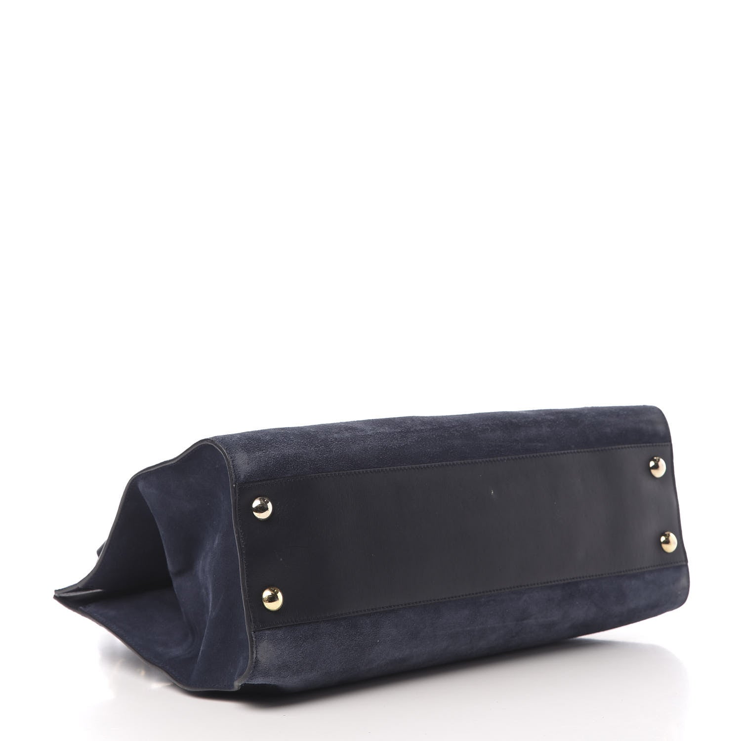 Jimmy Choo Suede Riley Tote Navy 4 of 16