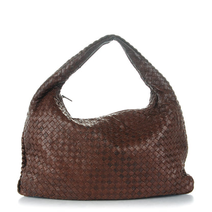 Bottega Veneta Intagli Intrecciato Large Veneta Hobo Ebano 1 of 9