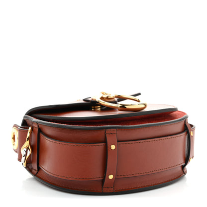 Chloe Calfskin Small Tess Bag Sepia Brown 4 of 9