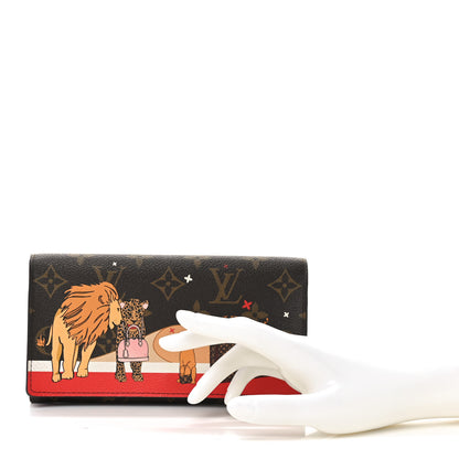 Louis Vuitton Monogram 2018 Christmas Animation Sarah Wallet 2 of 6