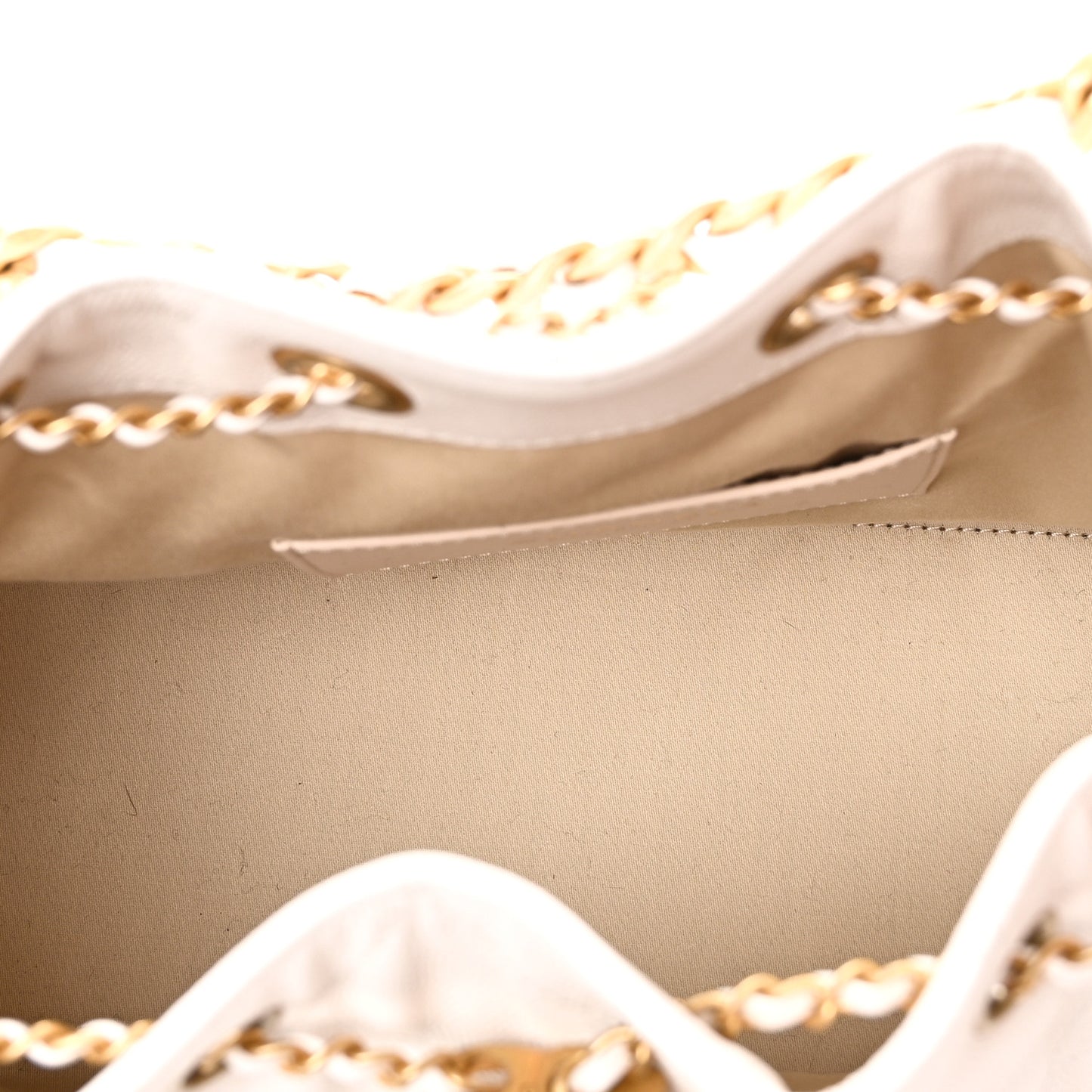 Caviar Quilted Small Chanel 25 Handbag White