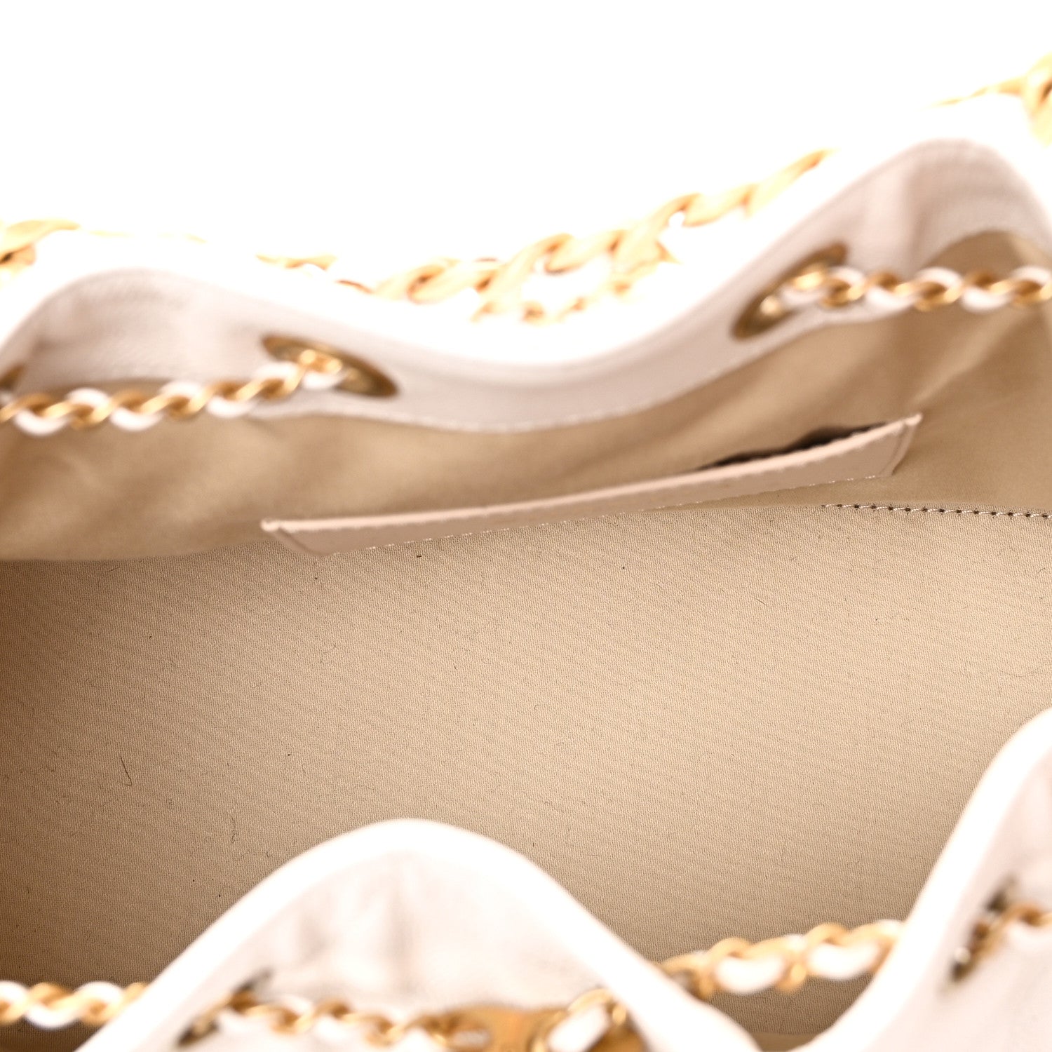 Chanel Caviar Quilted Small Chanel 25 Handbag White 5 of 10