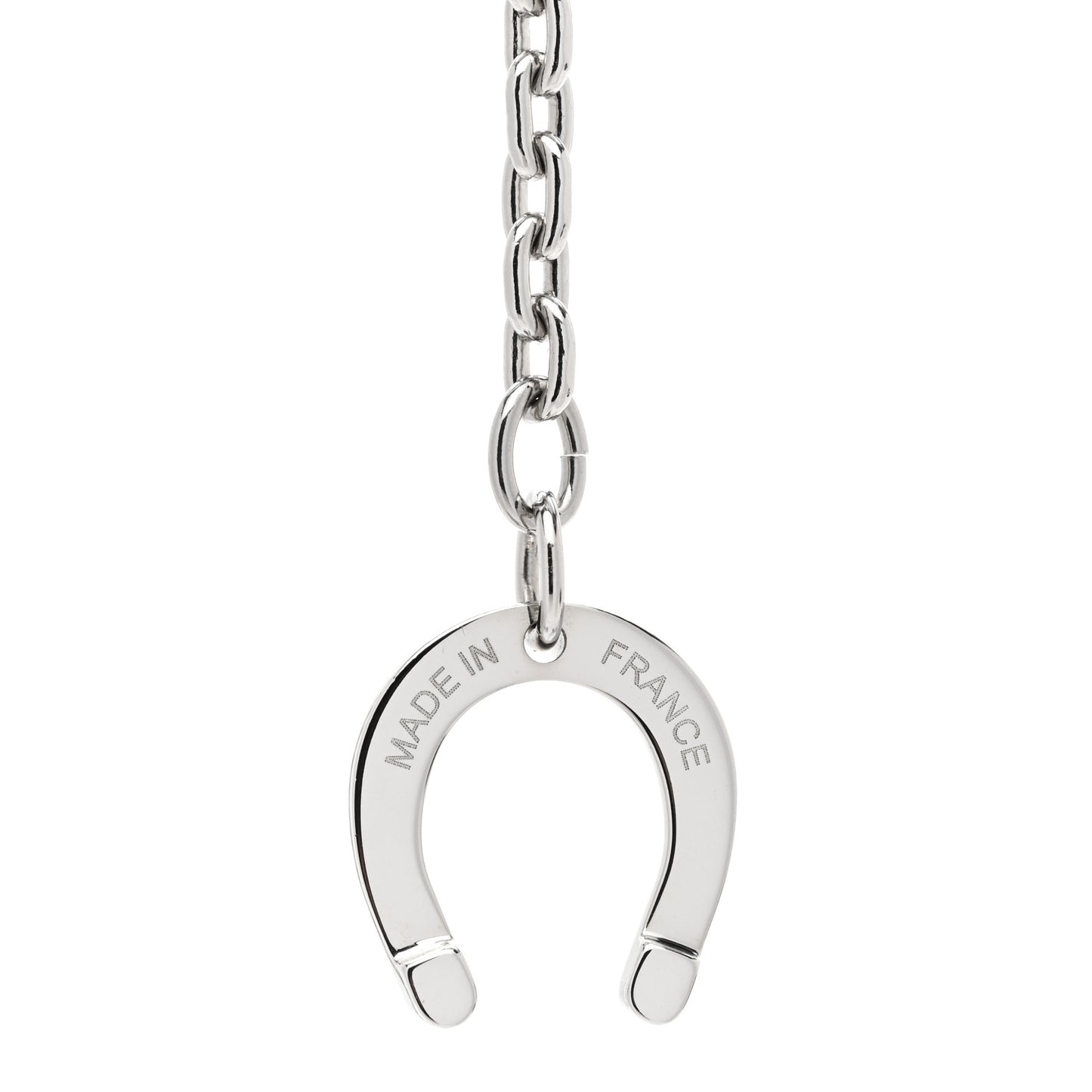 Vulcanium Cheval Necklace Silver Brun