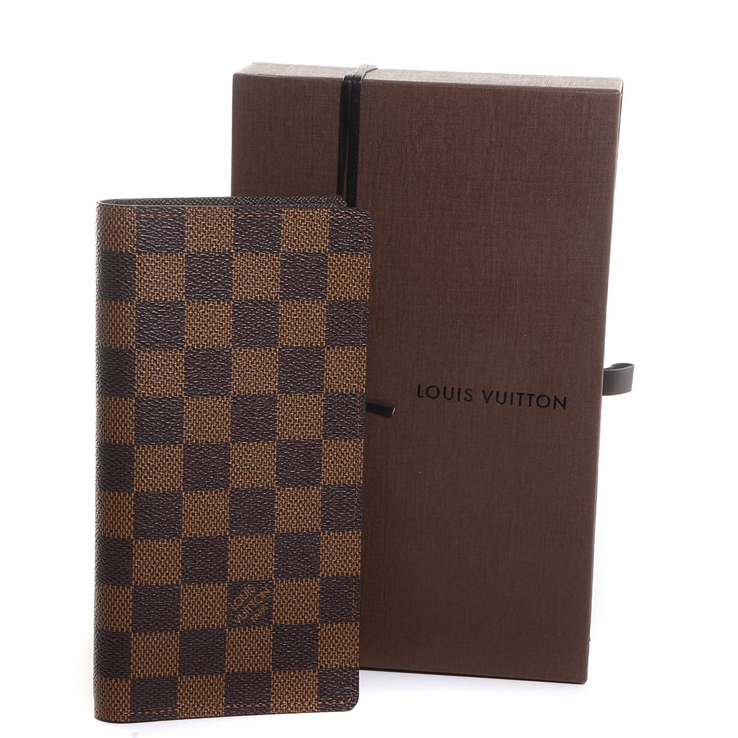 Louis Vuitton Damier Ebene Porte Valeurs Organizer Wallet 5 of 9