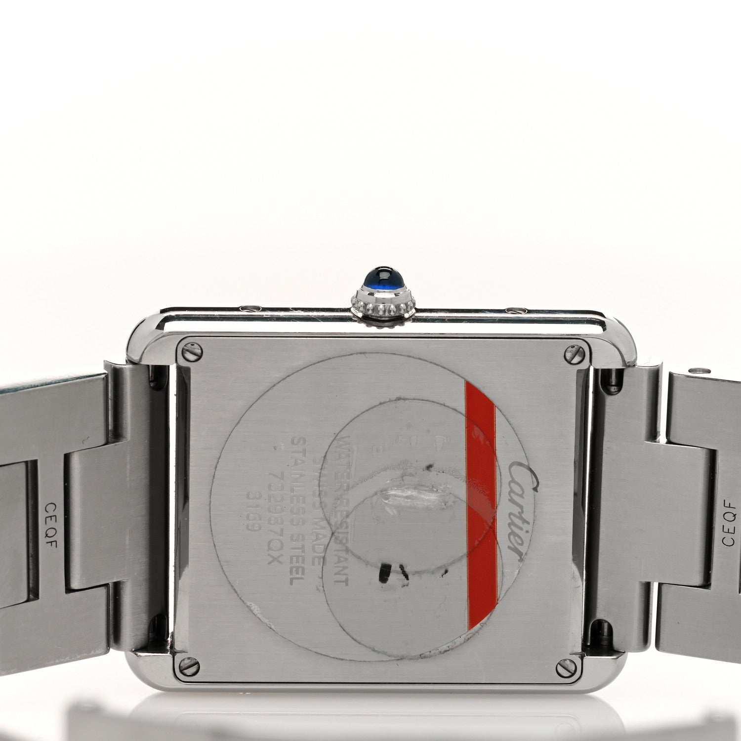 Cartier Stainless Steel 27mm Tank Solo Quartz Watch 4 of 4