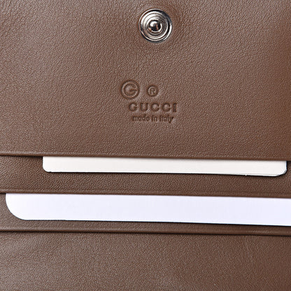 Gucci Microguccissima Card Case Wallet Acero 6 of 9